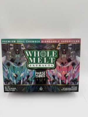 Whole Melt Extracts Phase Three Disposable V3 - 2G Premium Vape