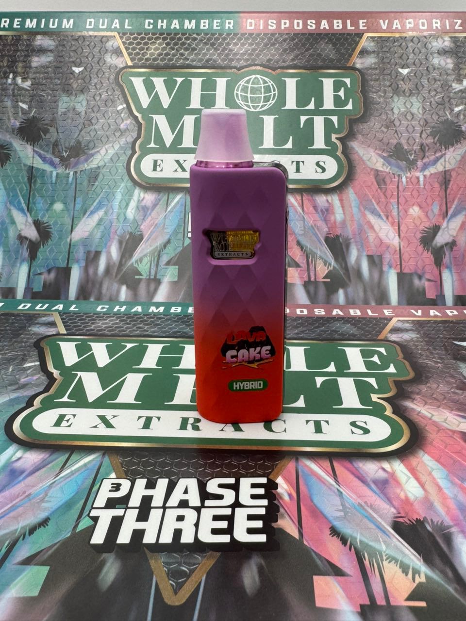 Whole Melt Extracts Phase Three Disposable V3 - 2G Premium Vape Whole Melt Extracts Phase Three Disposable V3 - 2G Premium Vape