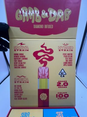 GRAB N DAB 2G DISPOSABLE – Ultra Potent, High Performance Cannabis Vaporizer