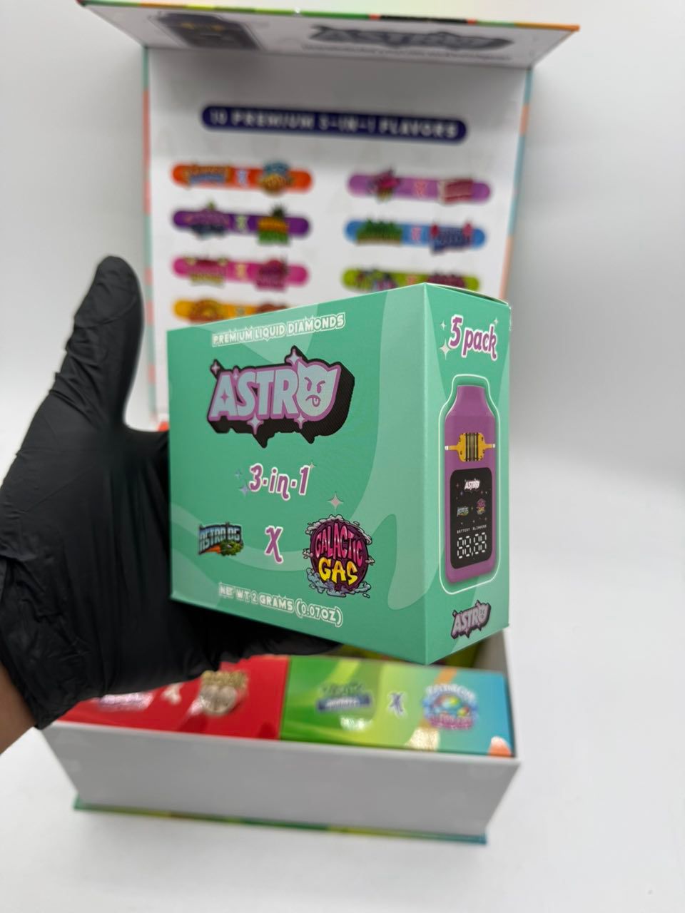 ❷ ASTRO★BLUE FLAM★②形態セット★ウヌコンプセット Astro 2G Disposable – Liquid Diamond - Cannacoast Distribution