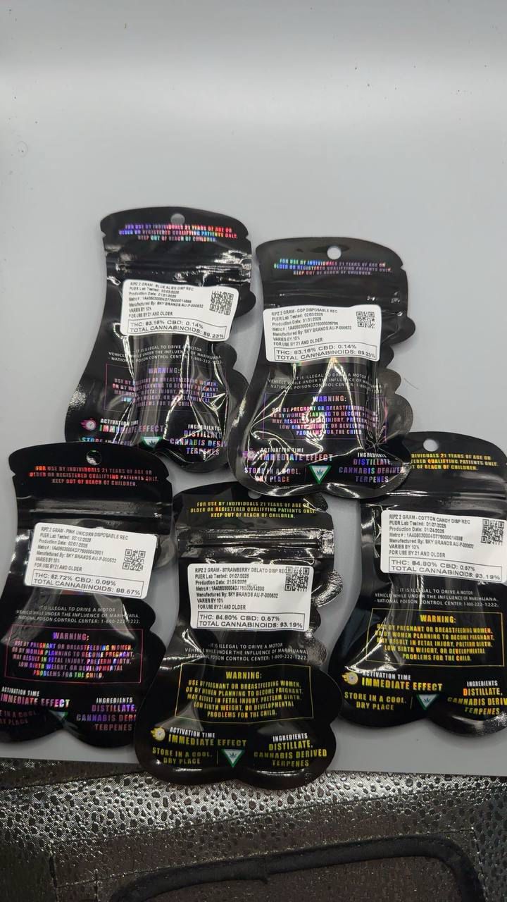 Ripz Disposable 2G Vape Ripz Disposable 2G Vape