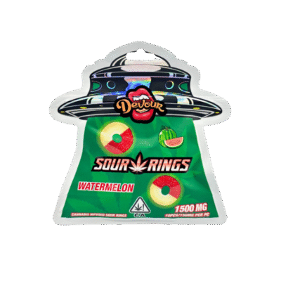 Devour Sour Rings Pink Lemonade (1500mg THC)