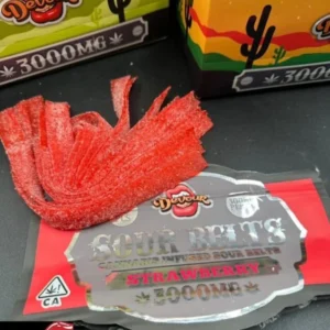Devour Sour Belts 3000mg