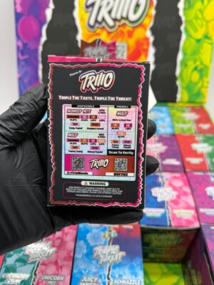 Triio Triiiple Threat Disposable 2G + 1G Pre-Roll + 300 MG gummies