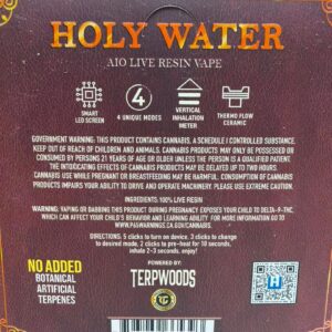 Holy Water Dab Pen 1G Disposable