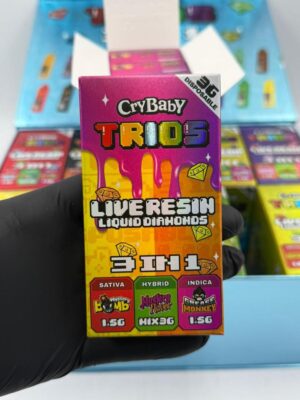 Crybaby Trios 3G Disposable 3 in 1