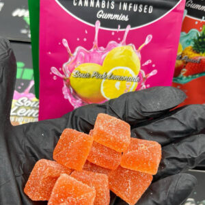 LIME LIVE RESIN GUMMIES – 100MG THC