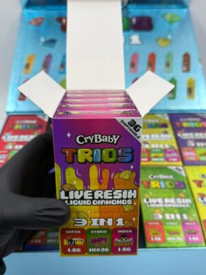 Crybaby Trios 3G Disposable 3 in 1