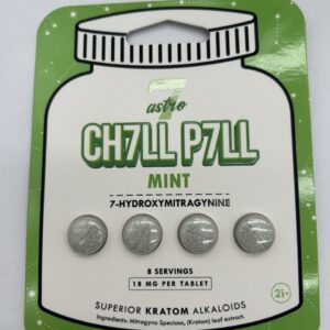 ASTRO 7 CH7LL P7LL 7-HYDROXYMITRAGYNINE TABLETS