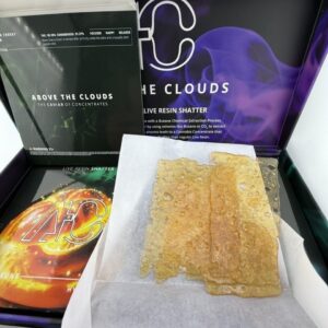 ABOVE THE CLOUDS LIVE RESIN SHATTER – 1OZ