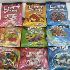 LITT EXOTICS EDIBLES 1000MG