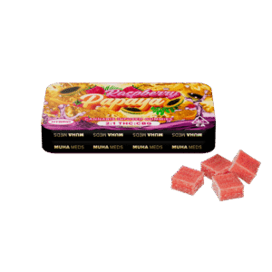 RASPBERRY PAPAYA INFUSED GUMMIES