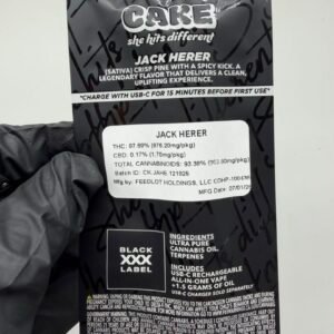 OG CAKE Disposable 1.5 - Plug choice XXX Potency Lab Tested