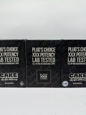 OG CAKE Disposable 1.5 - Plug choice XXX Potency Lab Tested