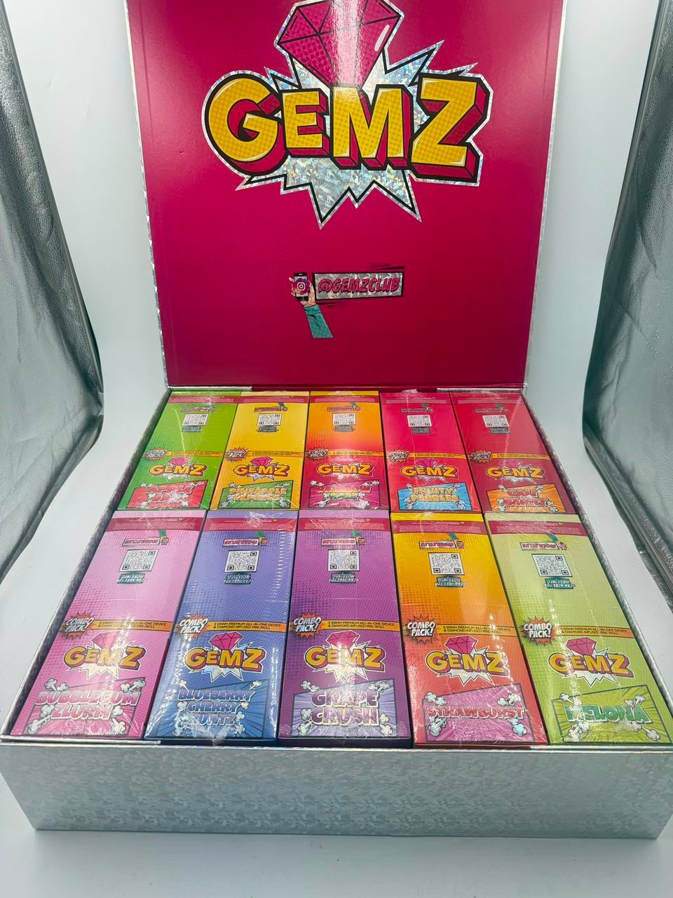 Gemz Disposable 2G With Pre Rolls Gemz Disposable 2G With Pre Rolls