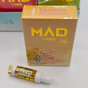 BANANA ICE CREAM (HYBRID)| 2 GRAM CARTRIDGE