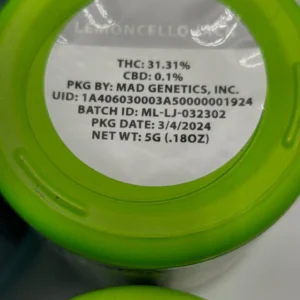LEMONCELLO JACK (SATIVA) | 5G FLOWER 5 1000056043