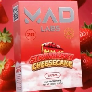 STRAWBERRY CHEESECAKE (SATIVA) | 2 GRAM DISPOSABLE (NEW PACKAGING)