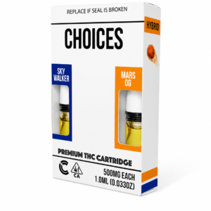 SKY WALKER X MARS OG – 1G(500MG EACH) 2 IN 1 CARTRIDGE