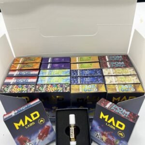 MAD LABS 1G CARTS (MIXED FLAVORS) – GOLD EDITION