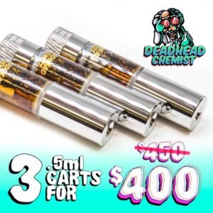 Deadhead Chemist DMT 3 Cartridges Deal .5mL – Deadhead Chemist Store