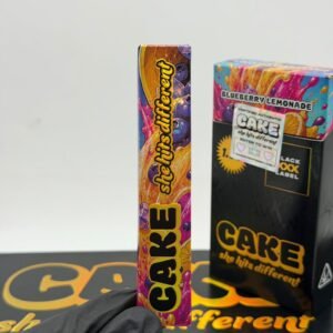 OG Cake Black XXX Label Disposable 2G