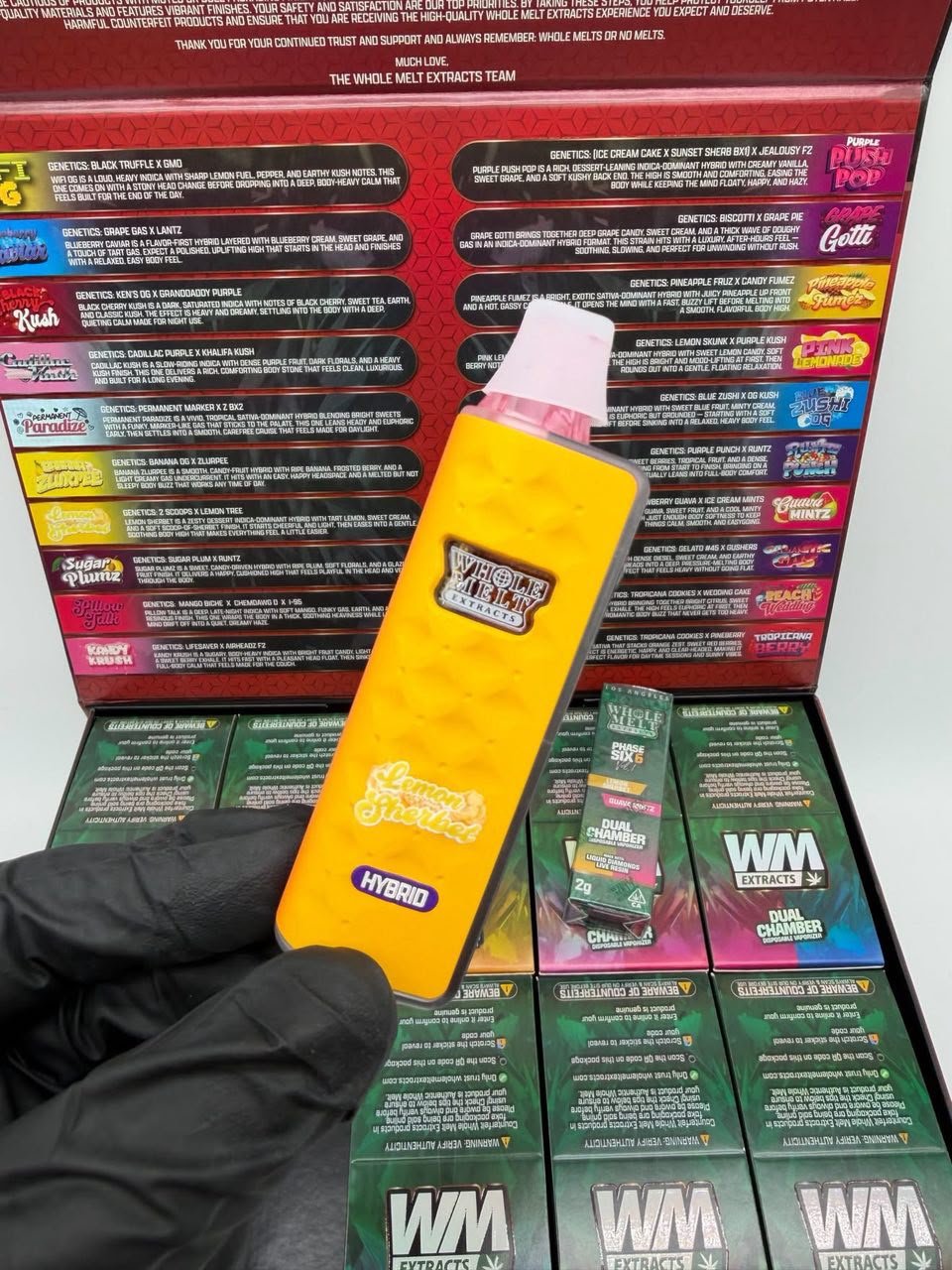 Whole Melt Extracts Phase Six 6 2G Disposable Vol 1 Whole Melt Extracts Phase Six 6 2G Disposable Vol 1