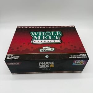 Whole Melt Extracts Phase Six 6 2G Disposable Vol 1 4 Whole Melt Extracts Phase Six 6 2G Disposable Vol 1