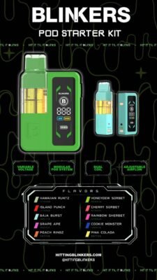 Blinkers Pod Starter Kit 2G Disposable
